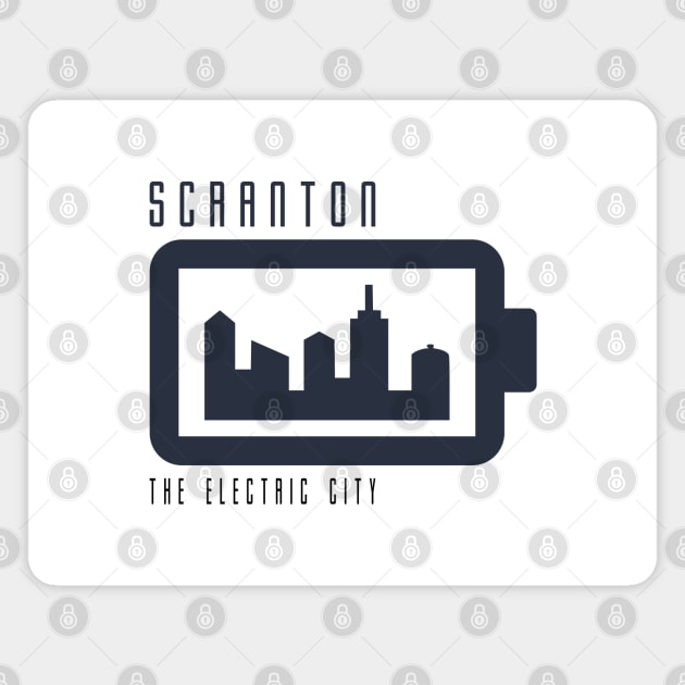 Scranton Electric City Magnet by OrangeCup